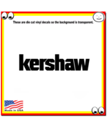 Kershaw Knives Knife Vinyl Cut Decal Sticker Logo for car truck laptop t... - £3.89 GBP