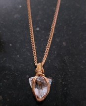 Laser Cut Crystal Pendants, Dainty Rock Crystals Necklaces - $95.00