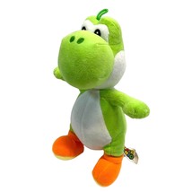 Super Mario Bros Yoshi Plush 10&quot; Turtle Nintendo 2021 Good Stuff Toy  - £15.43 GBP