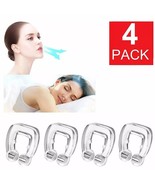4PC Silicone Magnetic Anti Snore Nose Clip Stop Snoring Apnea Aid Device... - $19.13 CAD