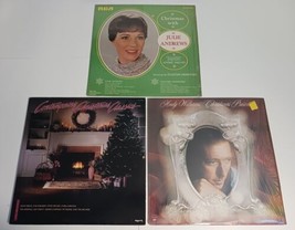 Julie Andrews Andy Williams Vinyl Records Used Christmas Vintage Records - £19.89 GBP