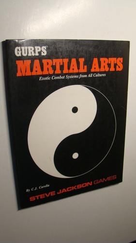 GURPS - MARTIAL ARTS *NICE COPY* DUNGEONS DRAGONS OLD SCHOOL MODULE - $16.83