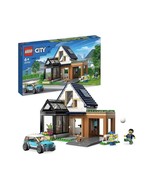 LEGO City Family House and Electric Car (60398) Building Toy Set Car Min... - £47.69 GBP