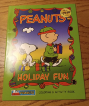 Peanuts Holiday Fun Coloring & Activity Book for Christmas    2003 - $4.99
