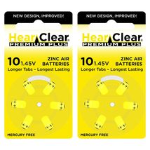 Hearclear Size 10 PR230 Hearing Aid Batteries Yellow Tab (60 Batteries) ... - £4.69 GBP+
