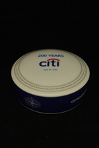 Mottahedeh Porcelain Citigroup Citibank NY 200 Years Anniversary Trinket Box - £8.36 GBP