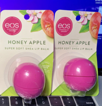 EOS Super Soft Lip Balm Honey Apple Size 0.25oz. 2 Packs - £10.95 GBP