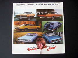 1969 Dodge Color Sales Brochure - Dart / Coronet / Charger / Polara / Monaco - $26.99