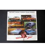 1969 Dodge Color Sales Brochure - Dart / Coronet / Charger / Polara / Mo... - $510.00 MXN