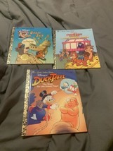 Lot Of Three Little Golden Books: Ducktales/Talespin/Chip And Dale - £5.33 GBP