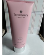 Pecksniff&#39;s England Rose &amp; Peony Fragrance Body Scrub 6.7 fl oz NEW - €10,23 EUR