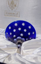 AJKA Galaxy Crystal Cobalt Blue Martini Glass ( unsigned ) - $272.25
