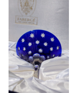 AJKA Galaxy Crystal Cobalt Blue Martini Glass ( unsigned ) - $272.25