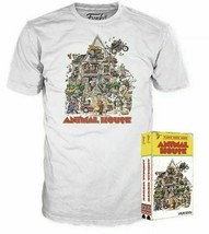 New Men&#39;s Animal House Funko Home Video VHS Boxed Short Sleeve Tee Exclusive NIB - £23.65 GBP