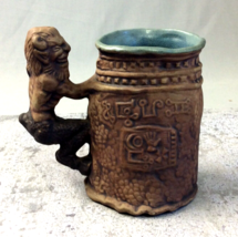 Vintage 1971 Jim Rumph Art Pottery Mug with Naked Woman Inside Signed - £36.01 GBP