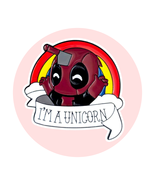 Marvel Disney Fantasy Pin: Deadpool I&#39;m a Unicorn - $27.35 CAD