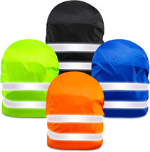 4 Pcs Rainproof Backpack Rain Cover for Hunting 35-50L) Camping Backpack... - £10.93 GBP
