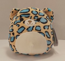 NWT Kellytoy Squishmallows Baby Emanga The Leopard 7&quot; Plush - £14.85 GBP