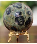 190g!-45mm Kambaba Jasper Crystal Sphere Ball for Crystal Healing with S... - $998.33 MXN