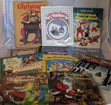 Lot 12 Childrens Christmas Story Winter Snow Literature Books Homeschool Bedtime - £15.75 GBP