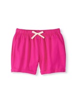 Wonder Nation Girls Pull On Shorts Size X-Small 4-5 Fuchsia Color NEW - £7.13 GBP