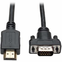 TRIPP LITE HDMI to VGA Active Adapter Converter Cable, Low Profile, Male-to-Male - £31.78 GBP