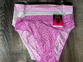 Maidenform ~ 5-Pair Womens Hi-Cut Underwear Polyester Blend Multicolor ~ L/7 - £24.24 GBP