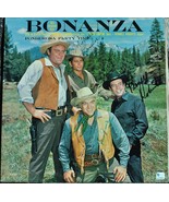 BONANZA CAST SIGNED ALBUM X4 - PONDEROSA PARTY TIME - D. Blocker, L. Gre... - £1,407.27 GBP