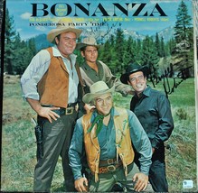 Bonanza Cast Signed Album X4 - Ponderosa Party Time - D. Blocker, L. Greene ++ - £1,430.04 GBP