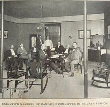 Executive Campaign Members 1900 Print New Declaration History Struggle D... - $550.13 MXN