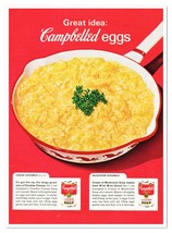 Print Ad Campbell&#39;s Soup Campbelled Eggs Recipes Vintage 1963 Advertisement - $9.70