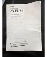 Sony Stéréo Platine PS-FL7II Manuel Fonctionnement Instructions - $34.33
