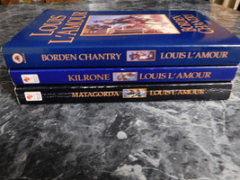 Louis L&#39;Amour lot of 3 Western Paperbacks - £4.69 GBP