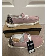 HEY DUDE WOMENS SIZE 10 WENDY PYTHON PINK - $48.26