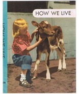 Advertising Brochure Thomas Nelson &amp; Sons Textbook How We Live Social St... - $3.52