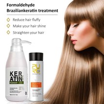 8% Brazilian Keratin Treatment Complex Smoothing Straightening Frizzy Hair Kit - £47.44 GBP