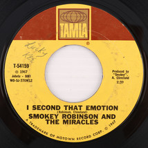 Smokey Robinson – I Second That Emotion / You Must Be Love - 45 rpm 7&quot; Single - £5.73 GBP