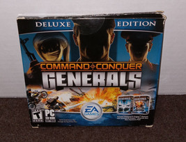 Command &amp; Conquer Generals Deluxe Edition &amp; Zero Hour Expansion For PC Complete - £22.15 GBP