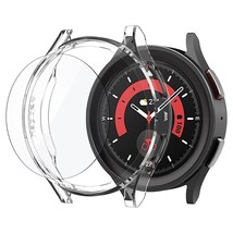 Spigen Thin Fit Screen Protector Designed for Samsung Galaxy Watch 5 Pro 45mm Ca - $33.99