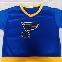 90&#39;s Franklin St Louis Blues Hockey Jersey Medium Youth Boys - £19.78 GBP