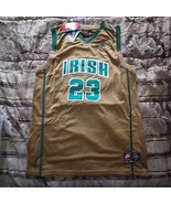 LeBron James Signed Autographed Auto High School Irish Lakers Jersey COA - $10,656.79 MXN
