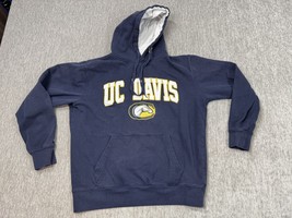 UC Davis Aggies Hoodie Sweatshirt Mens Small Blue NCAA College Pullover ... - $24.74