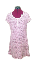 Lucky Brand Nightgown Multicolor Women Floral Size Small Henley Pocket - £17.27 GBP