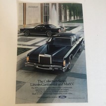 1979 Ford Continental Vintage Print Ad Advertisement pa10 - $7.91