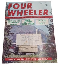 Four Wheeler Magazine August 1968 V8 Jeep Sand Drags Datsun V8 Stardust 7-11 - £15.55 GBP