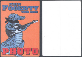John Fogerty OTTO Cloth Photo Pass from the 2005 Long Road Home Tour. - $3.00
