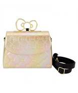 Hello Kitty 50th Anniversary Golden Bows Crossbody Bag By Loungefly Gold - $76.99