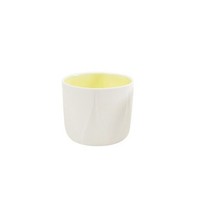ZAHA HADID DESIGN Cup Solid Modern Minimalistic White Height 3&quot; A1 - $51.51