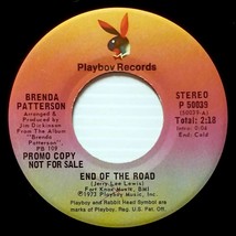 Brenda Patterson - End of the Road (Mono/Stereo) [7&quot; 45 rpm Promo] - £9.08 GBP