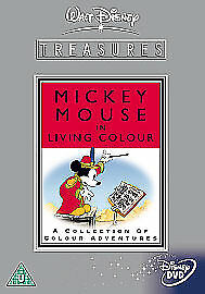 Walt Disney Treasures: Mickey In Living Colour - 1935 To 1938 DVD (2004) Walt Pr - $19.00